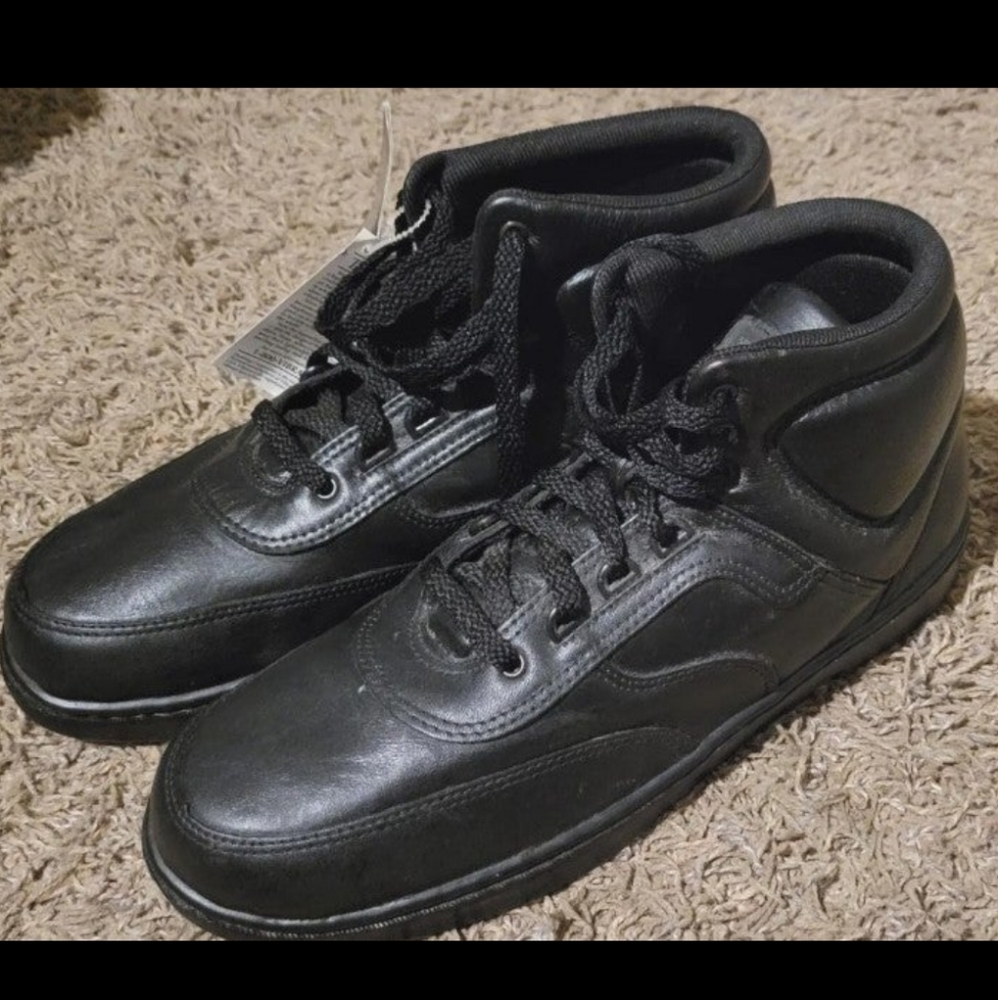 NEW Rocky Vibram Boots, Black, 911 Series, Size 11 Extra Wide - Made in USA-